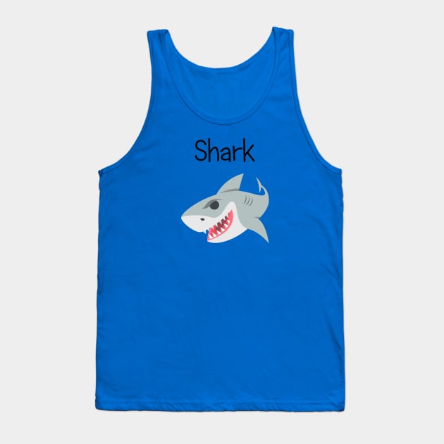 Snarky Sharky Shark Tank Top by EclecticWarrior101